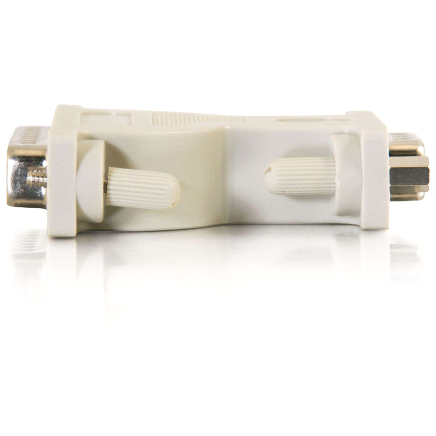 C2G DB9 Male to DB25 Female Serial Adapter - 1 Pack - 1 x 9-pin DB-9 Serial Male - 1 x 25-pin DB-25 Serial Female - Beige
