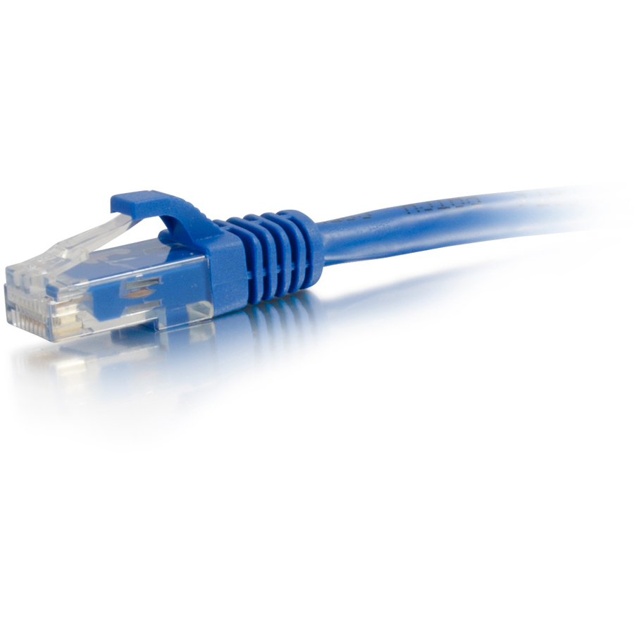 C2G 14ft Cat5e Ethernet Cable - Snagless Unshielded (UTP) - Blue