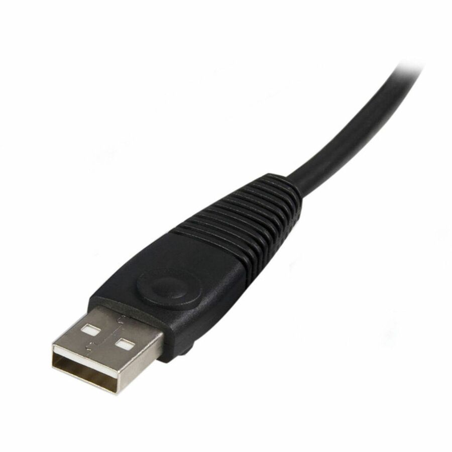 StarTech 15 ft 2-in-1 Universal USB KVM Cable - KVM Cable - 15 ft - 1 x Type B, 1 x D-Sub (HD-15), 1 x Type A, 1 x D-Sub (HD-15) - KVM Switch Cable External