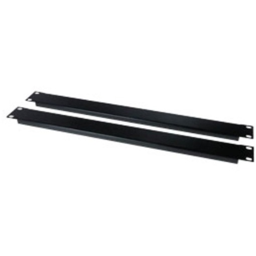 APC 1U Blanking Panel Kit - Black - 2U Rack Height - 1 Pack - 1.7" Height - 19" Width - 0.1" Depth