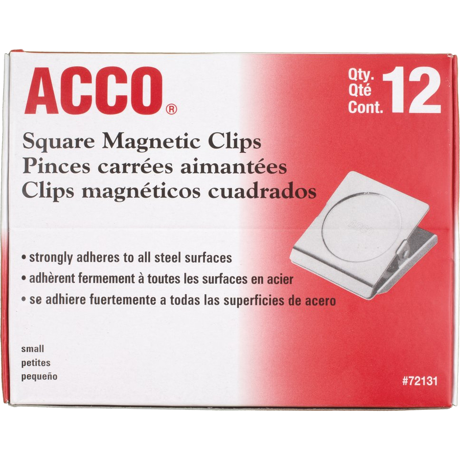 Wholesale Paper Clips & Fasteners: Discounts on ACCO® Square Magnetic Clip,  2 1/4 Size, Large ACC72133 - Yahoo Shopping