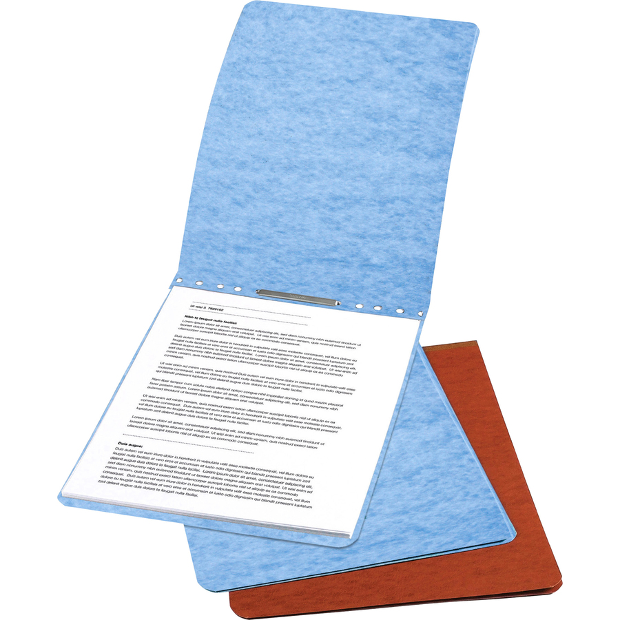 ACCO Presstex Letter Recycled Report Cover - 2" Folder Capacity - 8 1/2" x 11" - Folder - Presstex, Tyvek - Dark Blue - 30% Recycled - 1 Each
