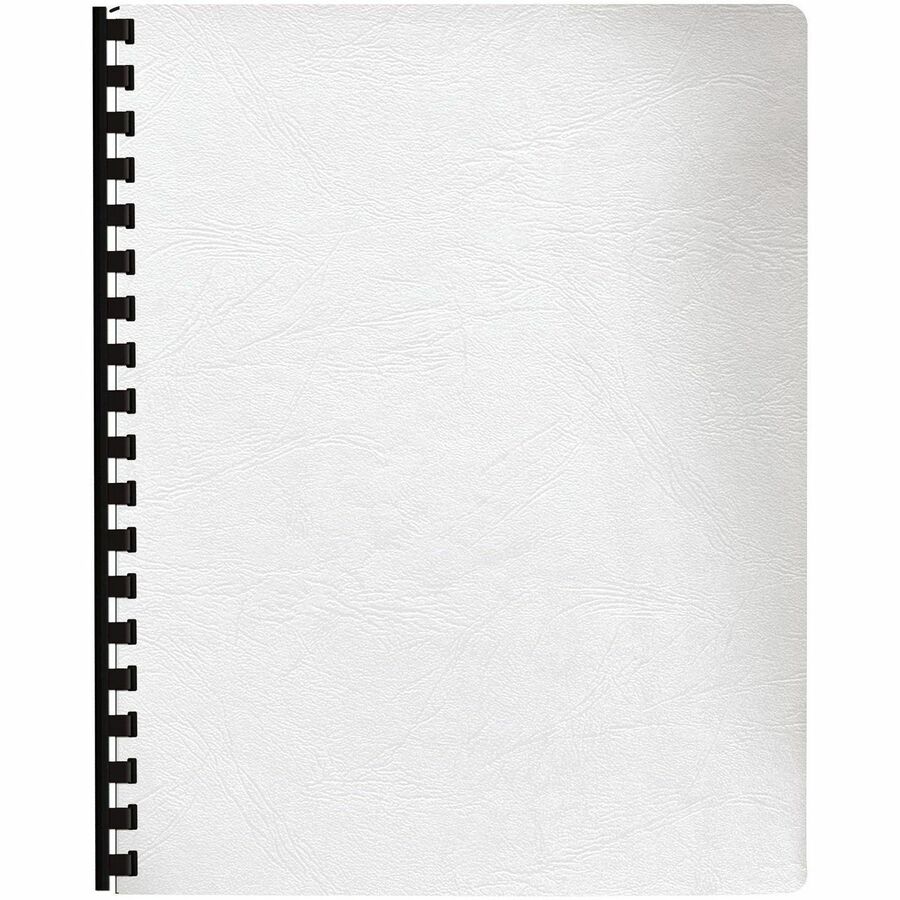 Fellowes Expressions Oversize Grain Presentation Covers - 11.3" Height x 8.8" Width x 0.1" Depth - For Letter 8 1/2" x 11" Sheet - Leather - 200 / Pack