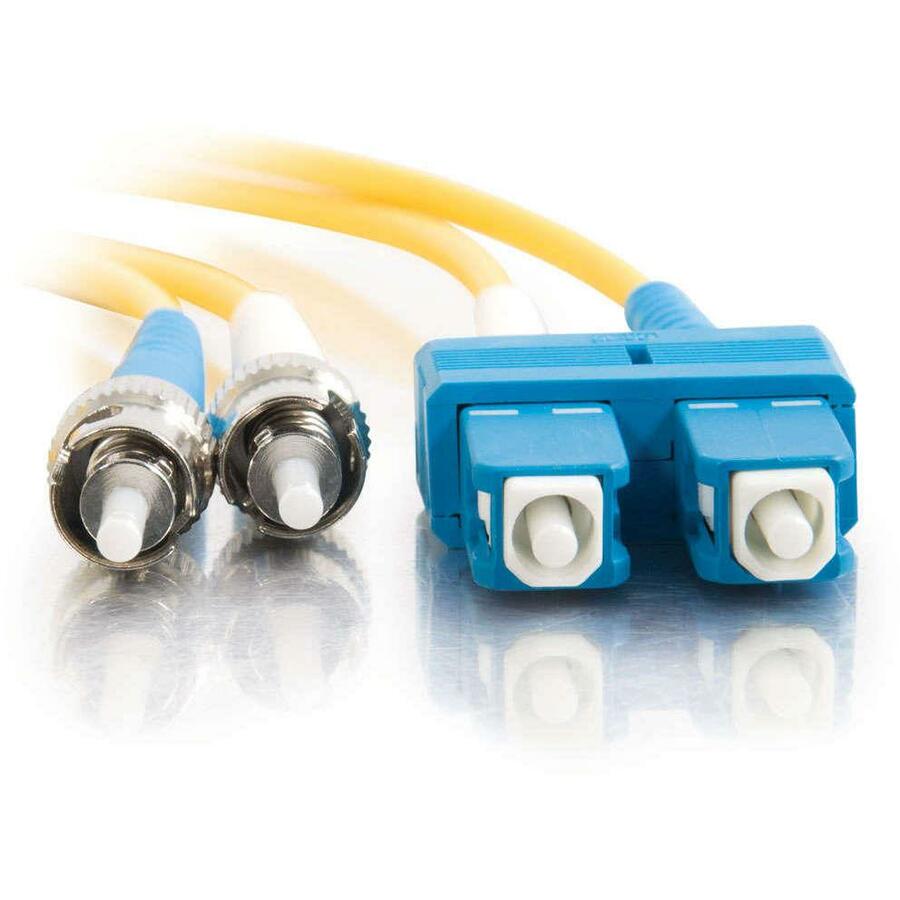 Monoprice SlimRun Cat6 snagless RJ45 Ethernet patch cable, blue, CMR-rated — alternate view 2