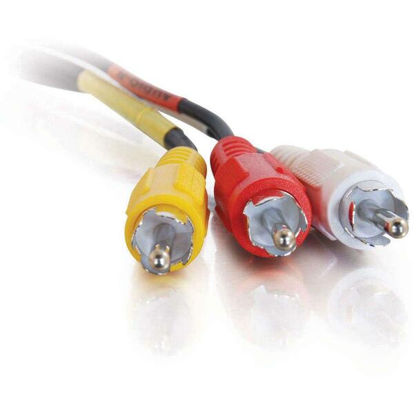 C2G Value Series Composite Video + Stereo Audio Cable - 50 ft. (40451)