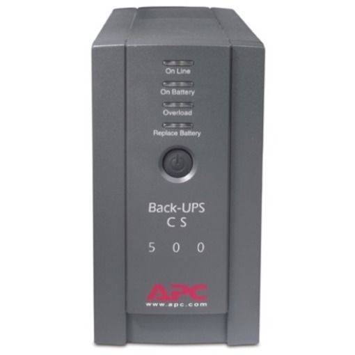 APC Back-UPS CS 500VA Tower UPS