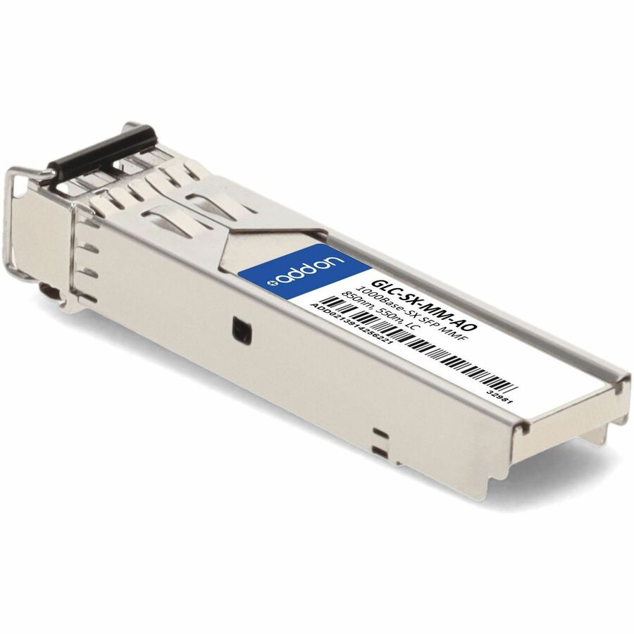 AddOn Cisco® GLC-SX-MM Compatible TAA Compliant 1000Base-SX SFP Transceiver (MMF, 850nm, 550m, LC)
