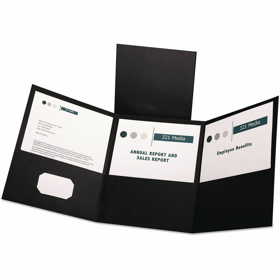 Oxford format lettre Chemise à pochette