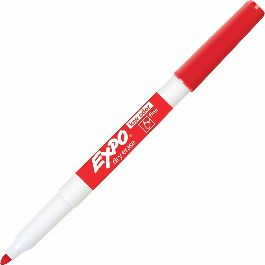 Expo Low-Odor Dry-erase Markers - Fine Marker Point - Assorted - 4 / Set