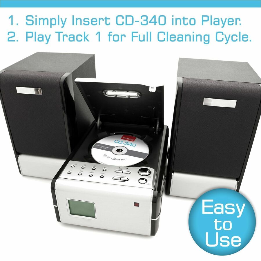 Maxell CD-340 CD Lens Cleaner