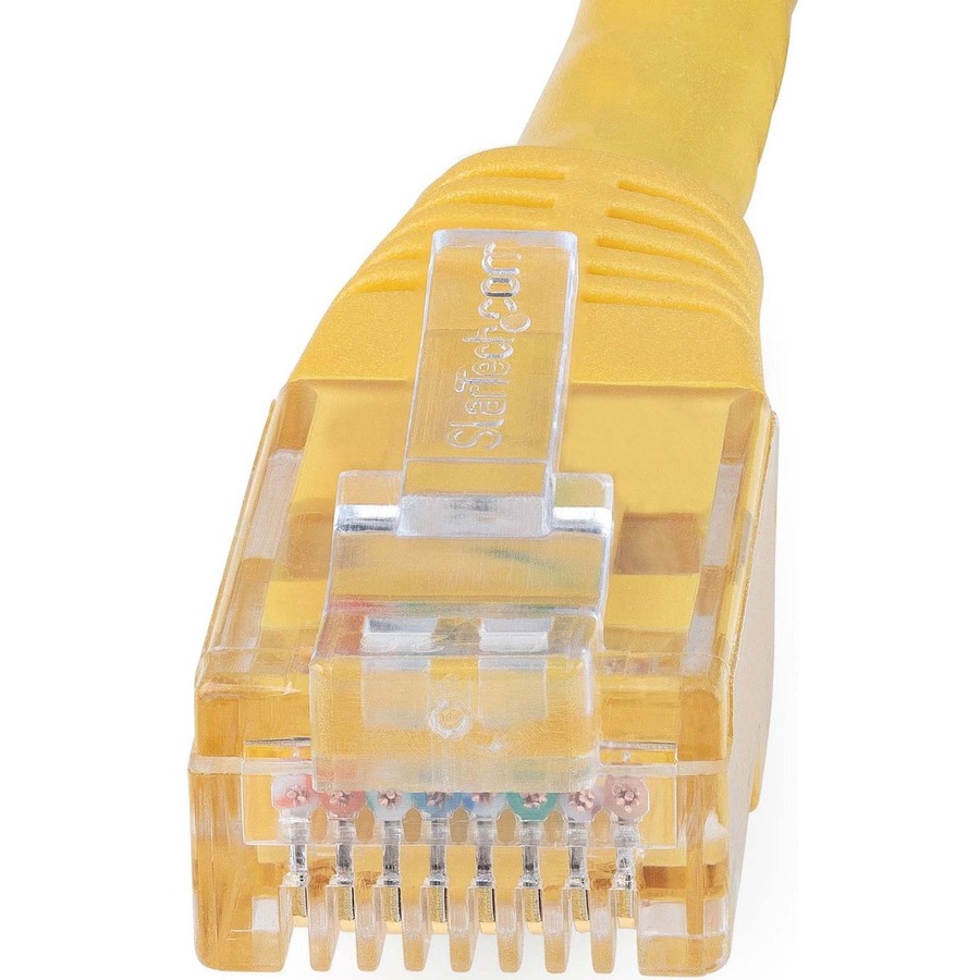 StarTech 4ft CAT6 Ethernet Cable - Yellow Molded Gigabit - 100W PoE UTP 250Mhz - Category 6 Patch Cord UL Certified Wiring/TIA