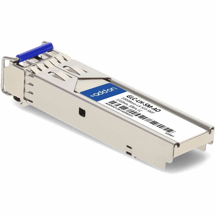 AddOn Cisco&reg; GLC-LH-SM Compatible TAA 1000Base-LX SFP Transceiver (SMF, 1310nm, 10km, LC)