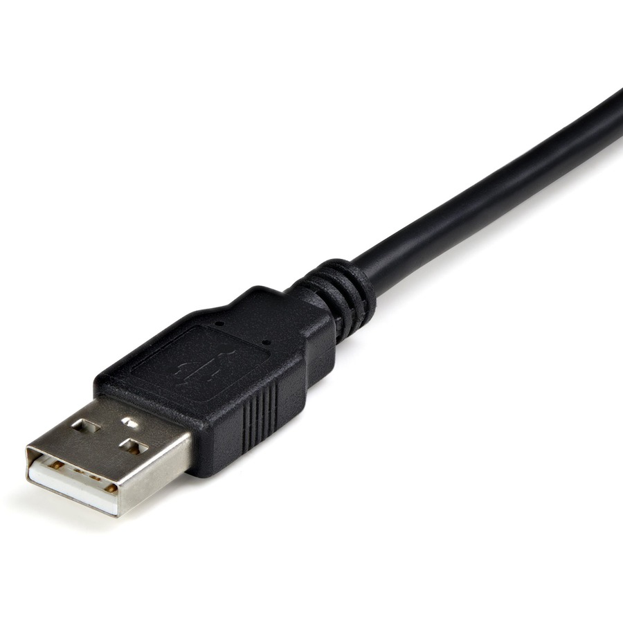 StarTech 6ft (1.8m) 1-Port Professional RS422/485 USB Serial Cable Adapter with COM Retention, USB to RS422 Adapter - TAA