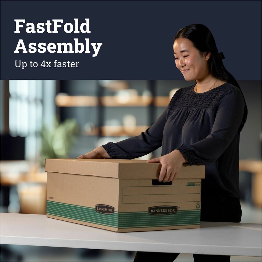 Bankers Box&reg; Stor/File™ Letter/Legal Recycled File Storage Box