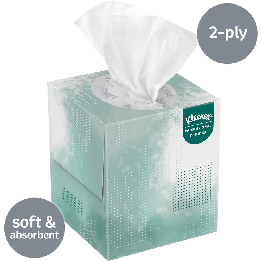 Kleenex Boutique 2-Ply Facial Tissue - White