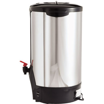 Coffee Pro 100-cup Commercial Urn/Coffeemaker - 100 Cup(s) - Multi-serve - Stainless Steel - Plastic Body