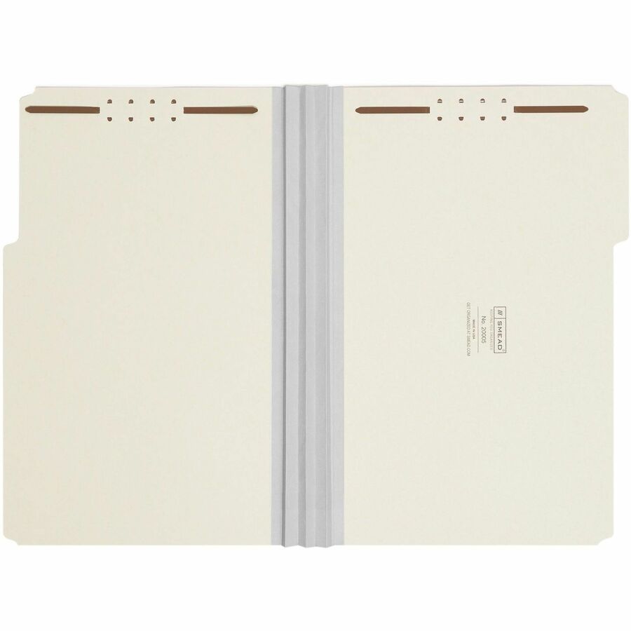 Picture of Smead 20005 1/3 Tab Cut Legal Recycled Fastener Folder