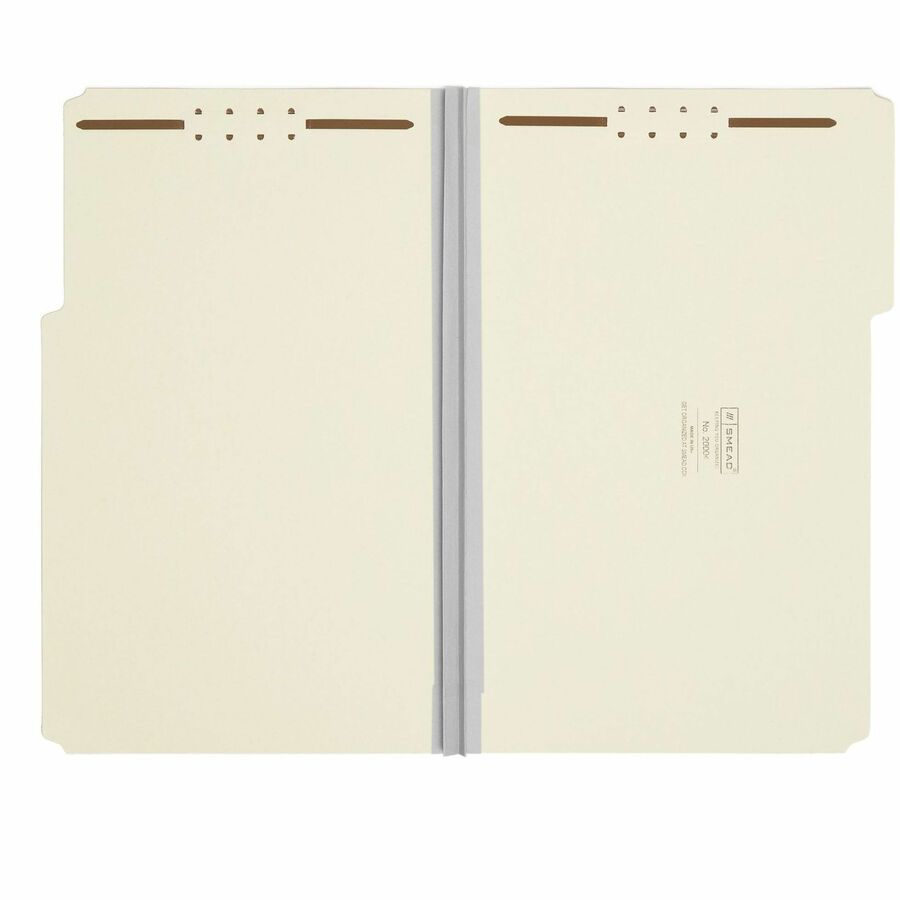 Picture of Smead 1/3 Tab Cut Legal Recycled Fastener Folder