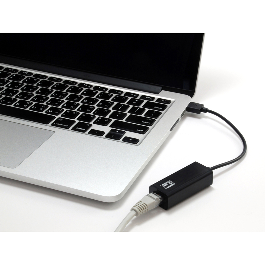 LevelOne USB-0301 USB to Ethernet Adapter for Windows and MAC