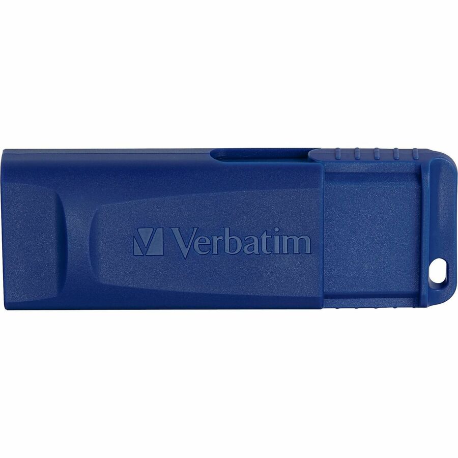 Verbatim 8GB USB Flash Drive - Blue - 8 GB - USB 2.0 Type A - Blue - 5 Year Warranty - 1 Each