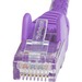 Startech  SNAGLESS CAT6 PATCH CABLE - PURPLE 15ft (N6PATCH15PL)