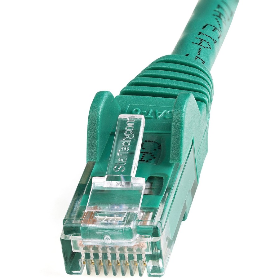 StarTech 7ft CAT6 Ethernet Cable - Green Snagless Gigabit - 100W PoE UTP 250Mhz Category 6 Patch Cord UL Certified Wiring/TIA