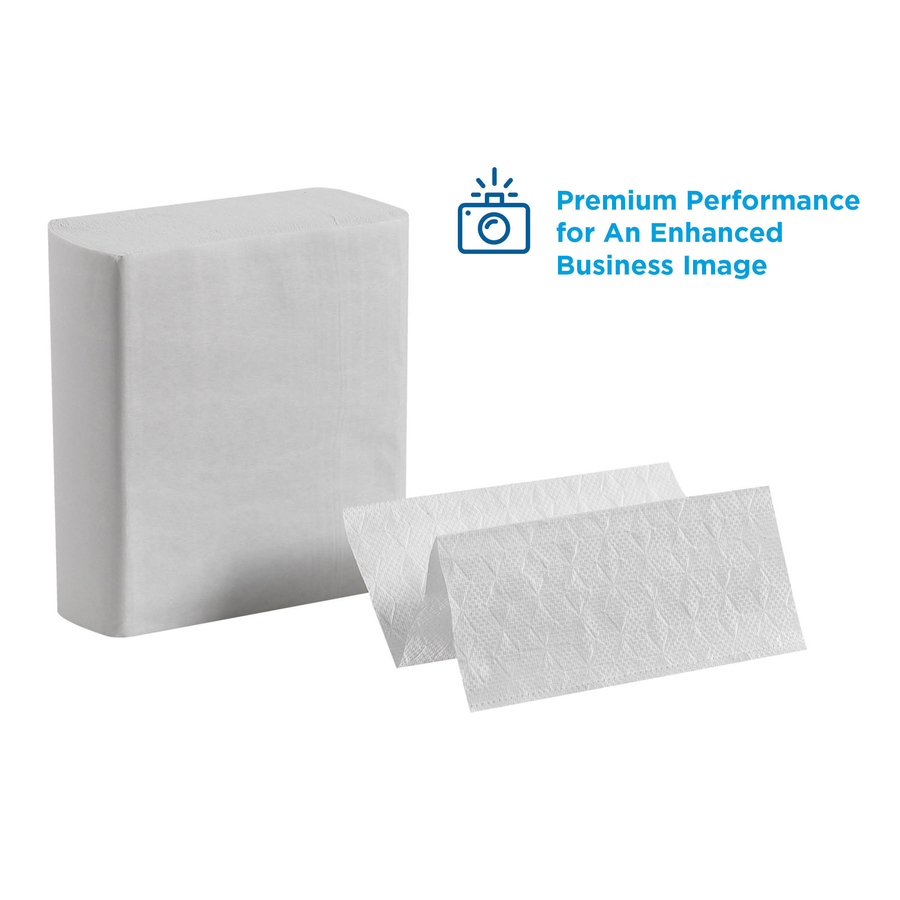 Pacific Blue Ultra Z-Fold Paper Towel - 8" x 11" - White - Paper - 260 Per Pack - 2600 / Carton