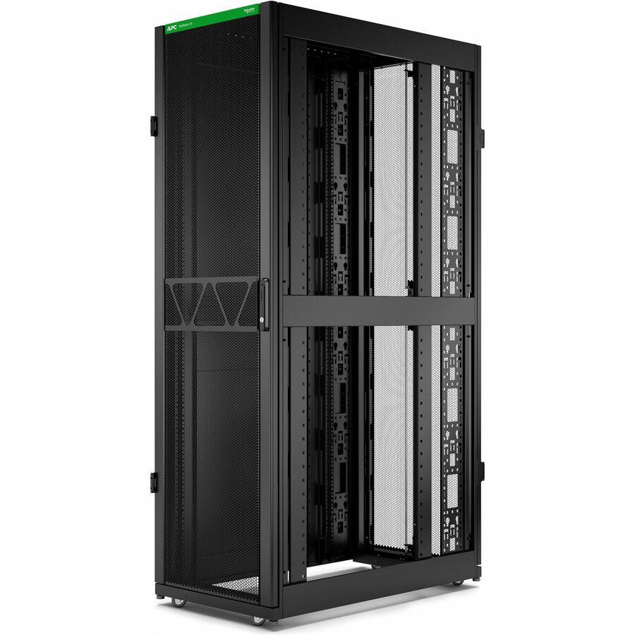 APC NetShelter SX Server Rack Gen 2, 42U, 1991H x 600W x 1070D mm, with Sides, Black [TAA]