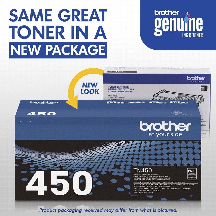 Brother MFC-7240 Toner Cartridge - High Yield - made by Brother [2600 Pages]