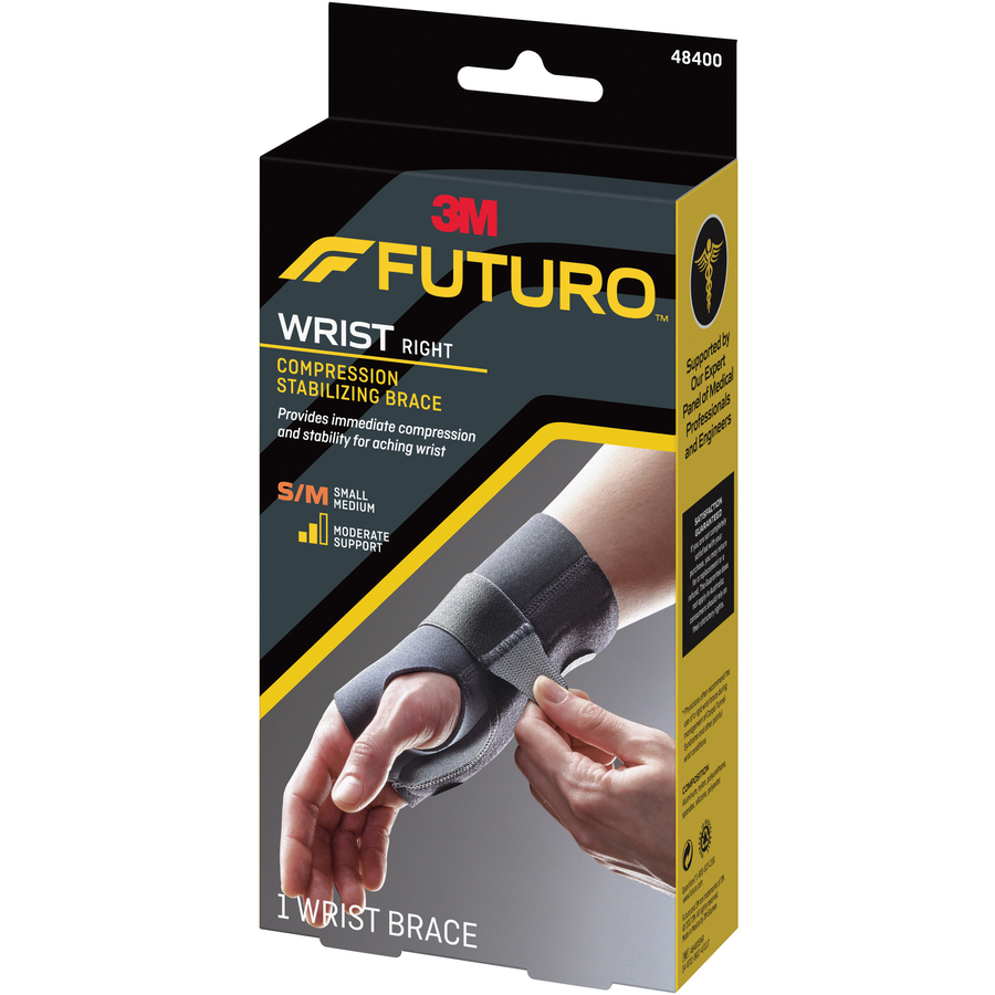 3M Futuro Left Wrist Compression Stabilizing Brace. *Size: S/M*