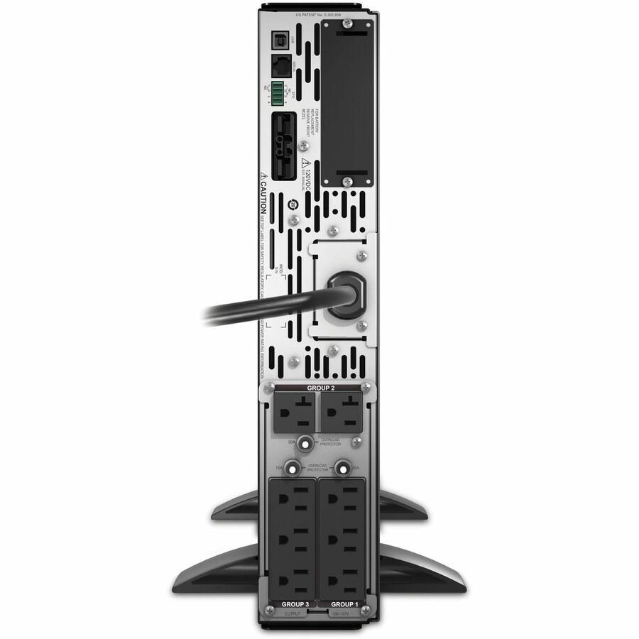 APC Smart-UPS X, Line Interactive, 2200VA, Rack/tower convertible 2U, 100V-127V, 6x 5-15R+2x 5-20R NEMA, SmartSlot, Extended runtime