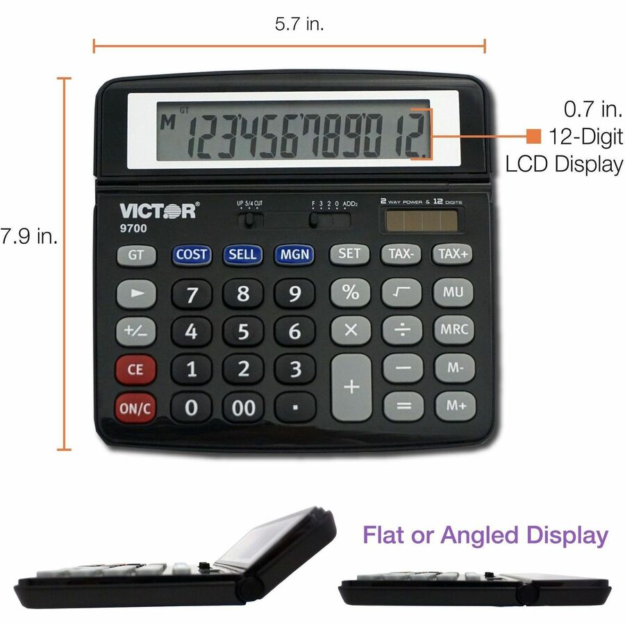 Calculatrice de bureau 9700 - Victor