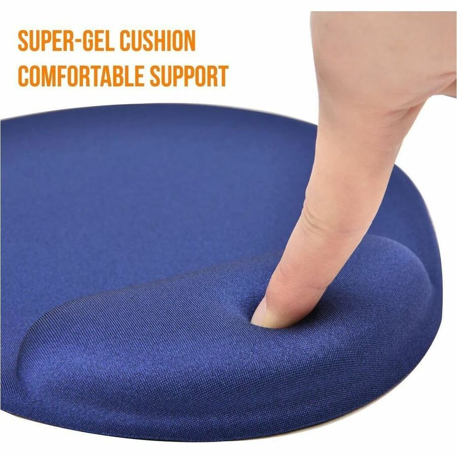 Tapis de souris avec repose-poignet Super-Gel MP-127 - First Base