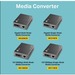 TP-LINK (MC100CM) 10/100M RJ45 to 100M multi-mode SC fiber Converter, Full-duplex,chassis mountable