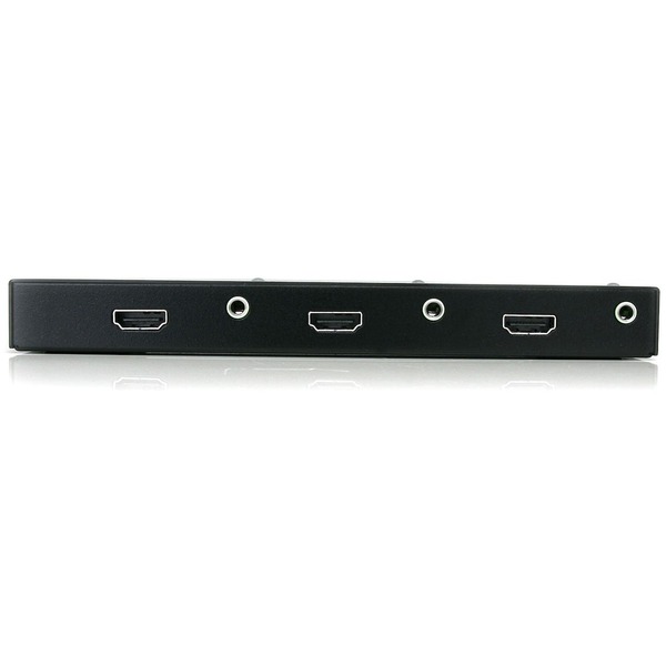 StarTech 2 Port High Speed HDMI Video Splitter and Signal Amplifier - 1 x HDMI Digital Audio/Video In (ST122HDMI2)