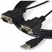 StarTech 2-Port FTDI USB to Serial RS232 Adapter Cable with COM Retention (ICUSB2322F)