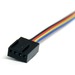 StarTech 12in 4 Pin Fan Power Extension Molex Cable (FAN4EXT12)