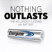 ENERGIZER Ultimate AA Lithium Battery 4 Pack (L91SBP-4)