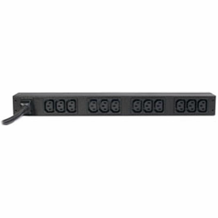 APC NetShelter Basic Rack PDU, 1U, 1 phase, 3.7kW 230V 16A or 3.3kW 208V 16A, 12 C13 outlets, C20 cord