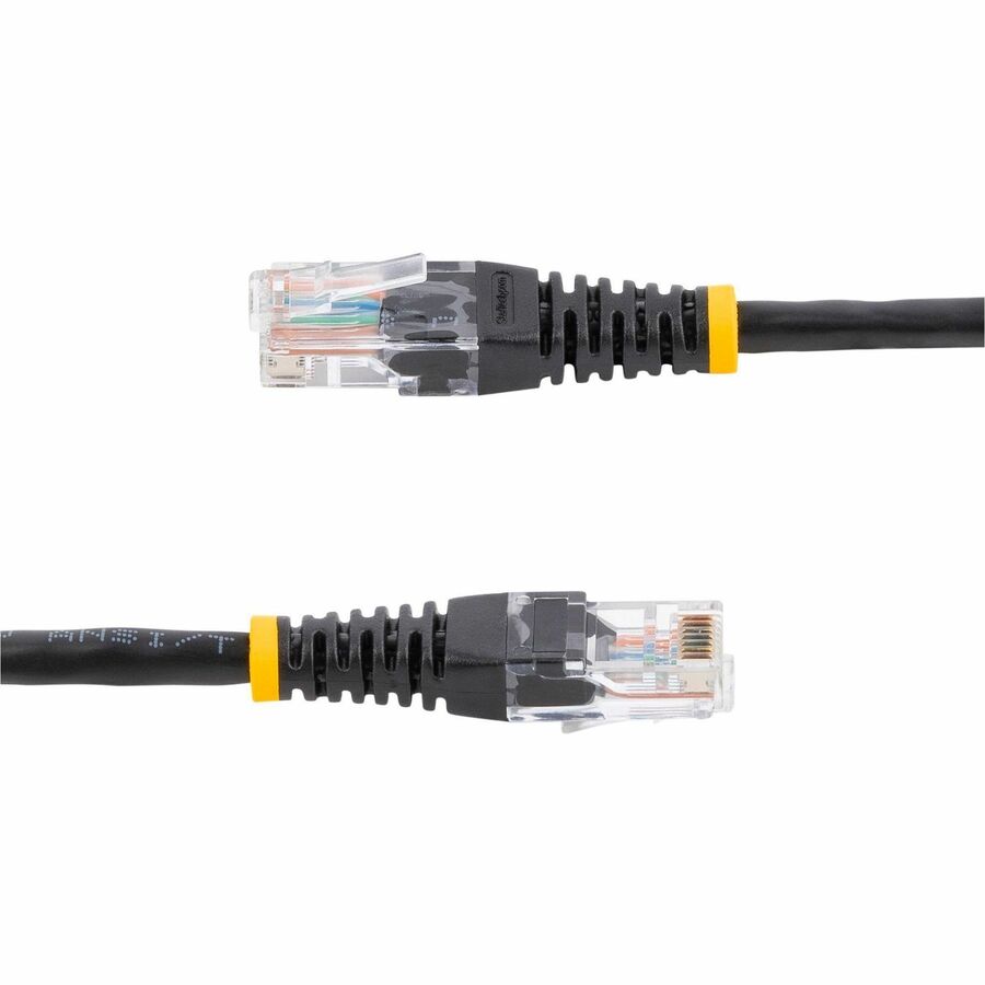 StarTech 10ft Black Molded Cat5e UTP Patch Cable