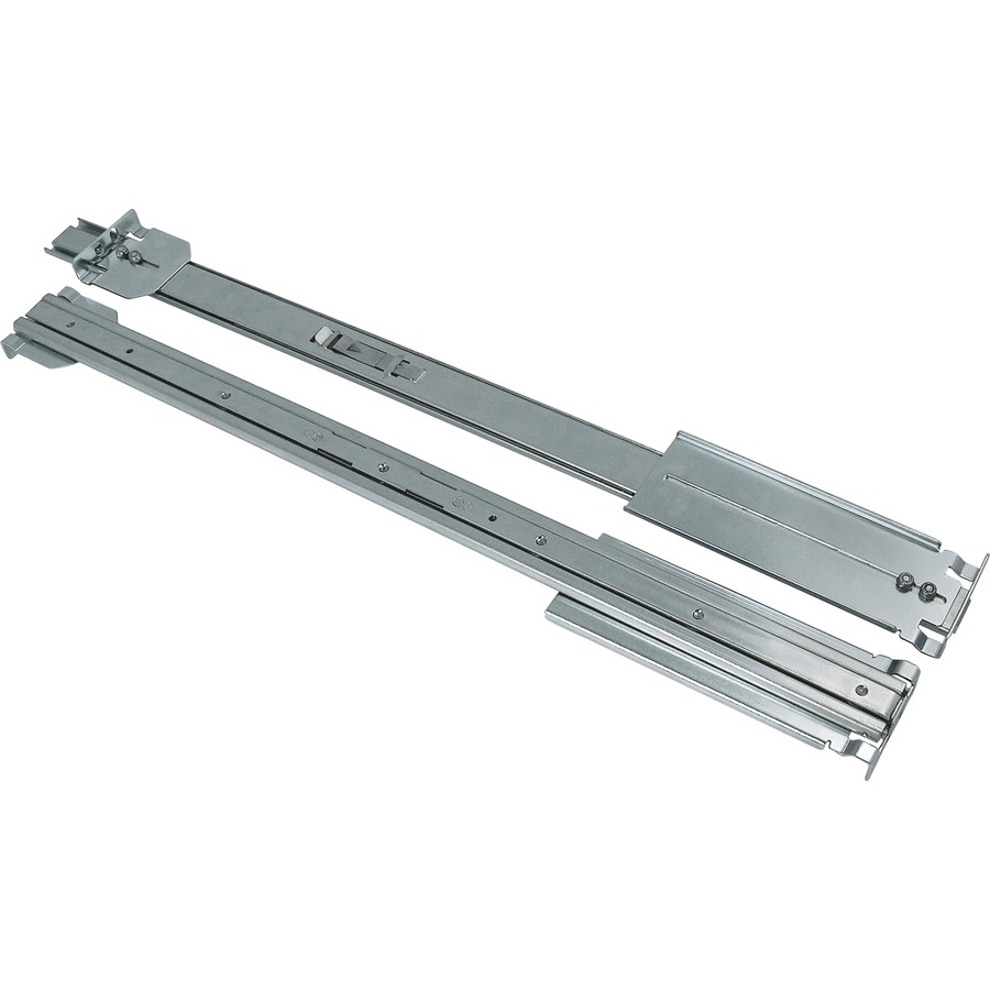 HP Depth Adjustable Fixed Rail Kit - Metal - 300 lb