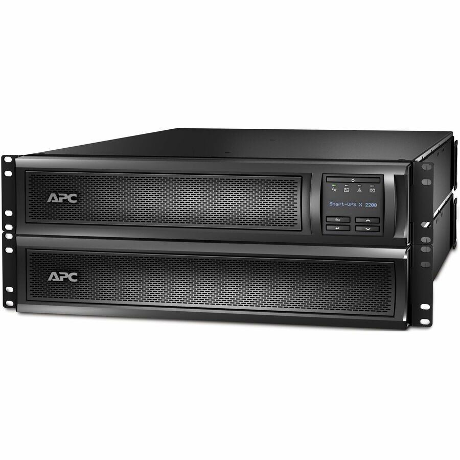 APC Smart-UPS X, Line Interactive, 2200VA, Rack/tower convertible 2U, 208V-230V, 8x C13+1x C19 IEC, SmartSlot, Extended runtime