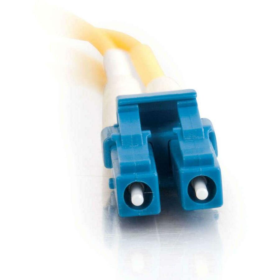 C2G-1m LC-LC 9/125 OS1 Duplex Singlemode Fiber Optic Cable (TAA Compliant) - Yellow