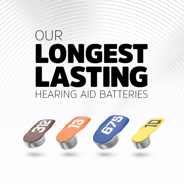 ENERGIZER 13 1.4V Zinc-Oxide Hearing Aid Battery 16 Pack (AZ13DP16)