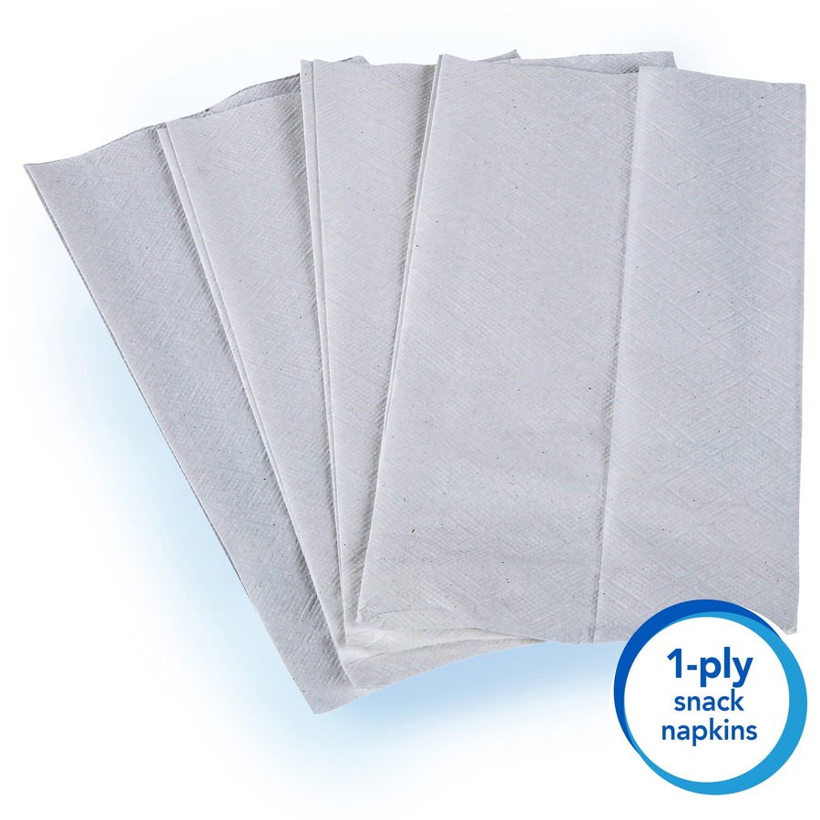 Scott Tall-Fold Paper Napkins - 1 Ply - Tall Fold - 6.60" x 13.20" - 10000 Sheets - White - Fiber - 500 Per Pack - 10000 / Carton