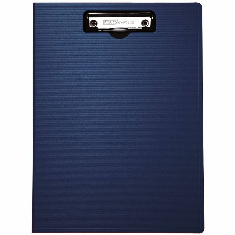 Baumgartens 61633 Portfolio Clipboard 0.5" Capacity Blue