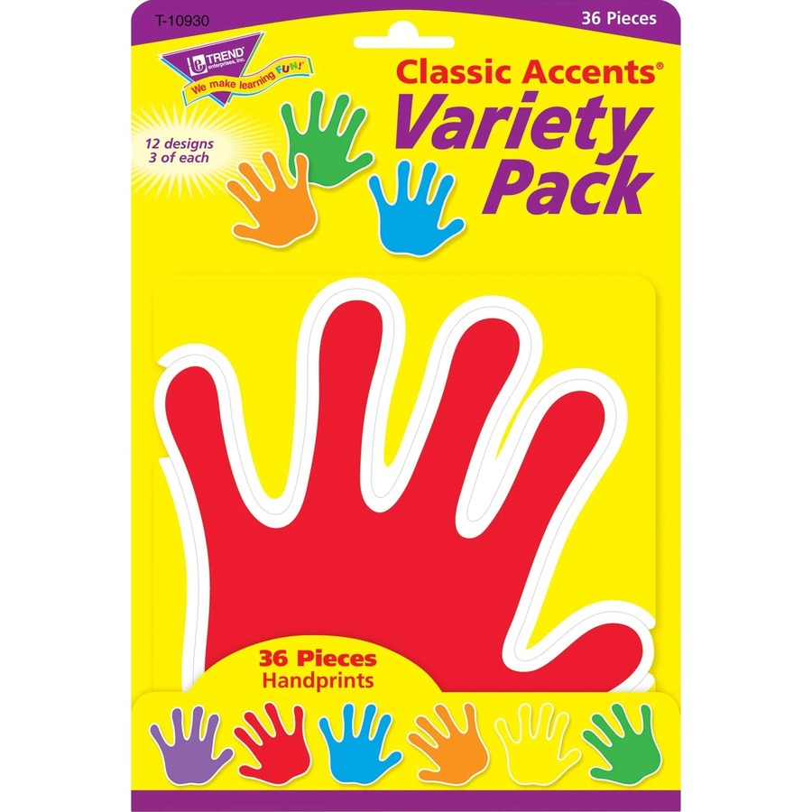 Classic Accents Variety Pack - Handprints - Accents - TEPT10930