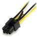 STARTECH 6-in SATA Power to 6-pin PCI Express Video Card Power Cable Adapter (SATPCIEXADAP)
