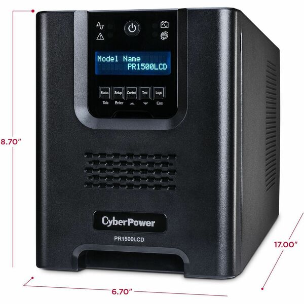 CyberPower Smart App Sinewave PR1500LCD 1500VA  UPS