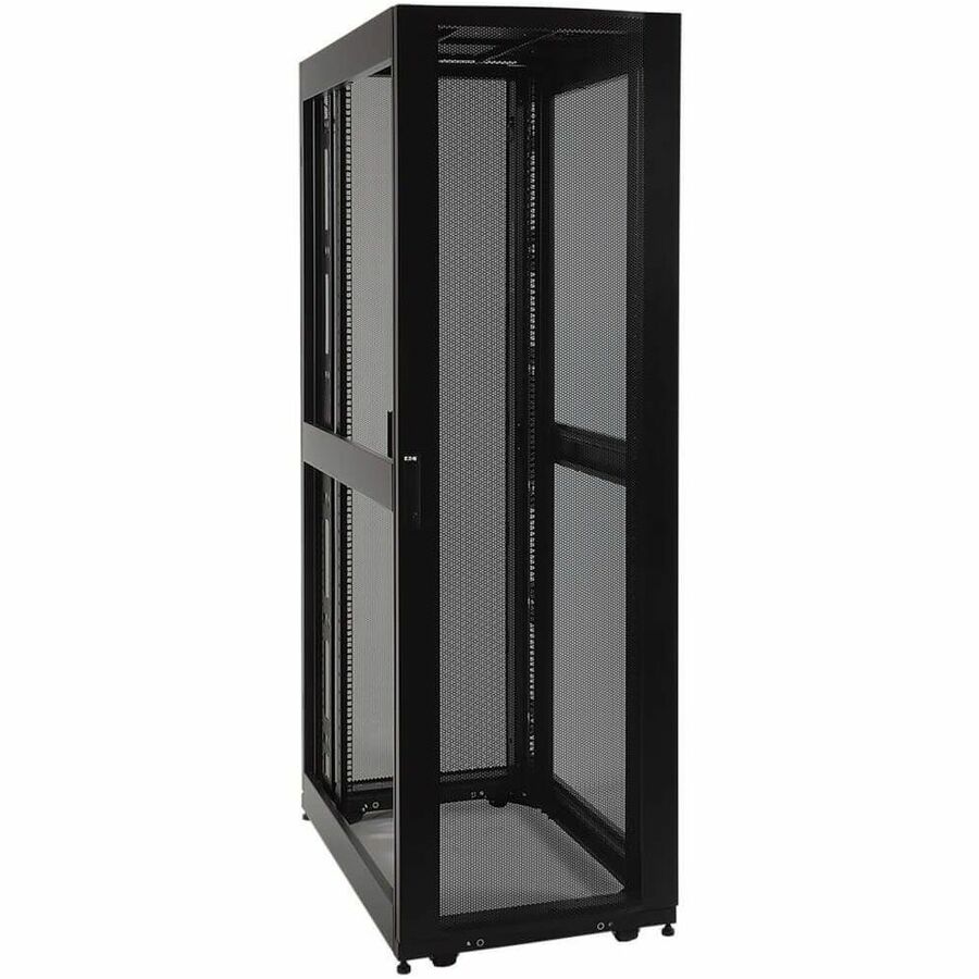 Tripp Lite by Eaton 42U SmartRack Standard-Depth Rack Enclosure Cabinet Threaded 10-32 Mounting Holes with doors & side panels